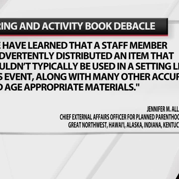 Planned Parenthood admits staffer 'inadvertently' gave kids graphic coloring books in Louisville